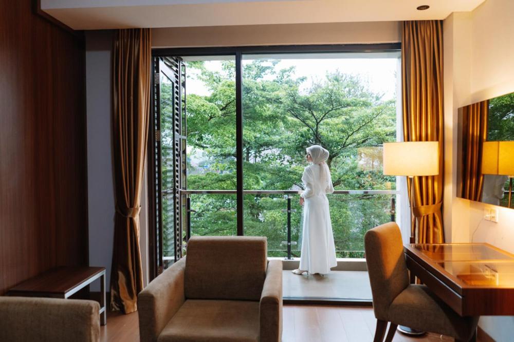 Anugrah Hotel Sukabumi Eksteriør bilde